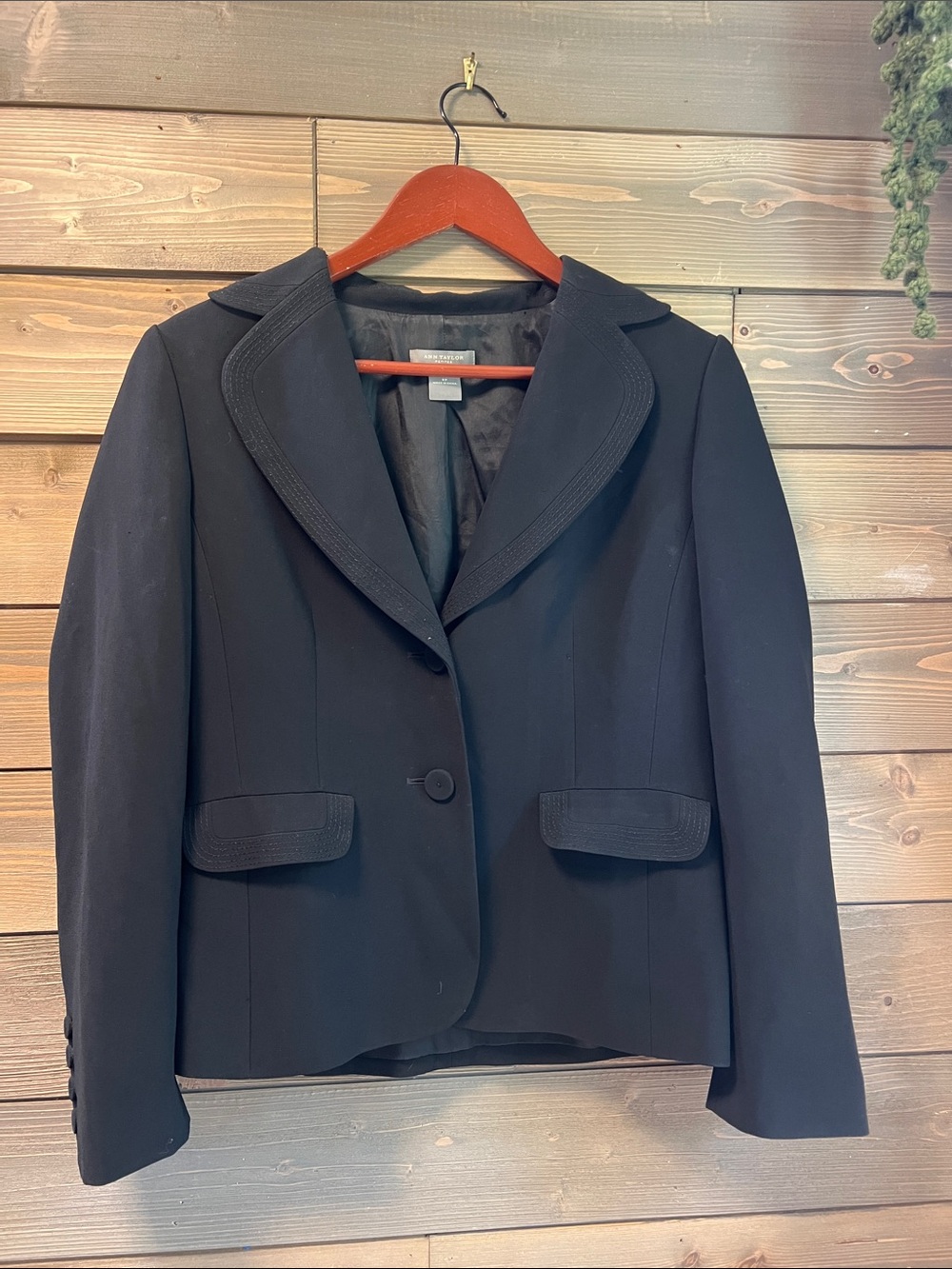 Ann Taylor Black Women's Tailored Blazer